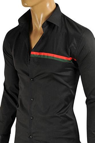 mens gucci button down|gucci formal shirts.